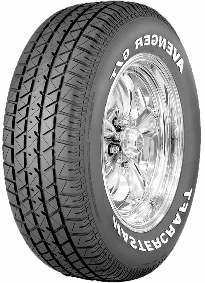 thumbnail interactive-video image 1 of 🚗 2 New Mastercraft Avenger G/T Tires – 235/60R14 96T, All Season Touring, Raised White Letters 1 of 3