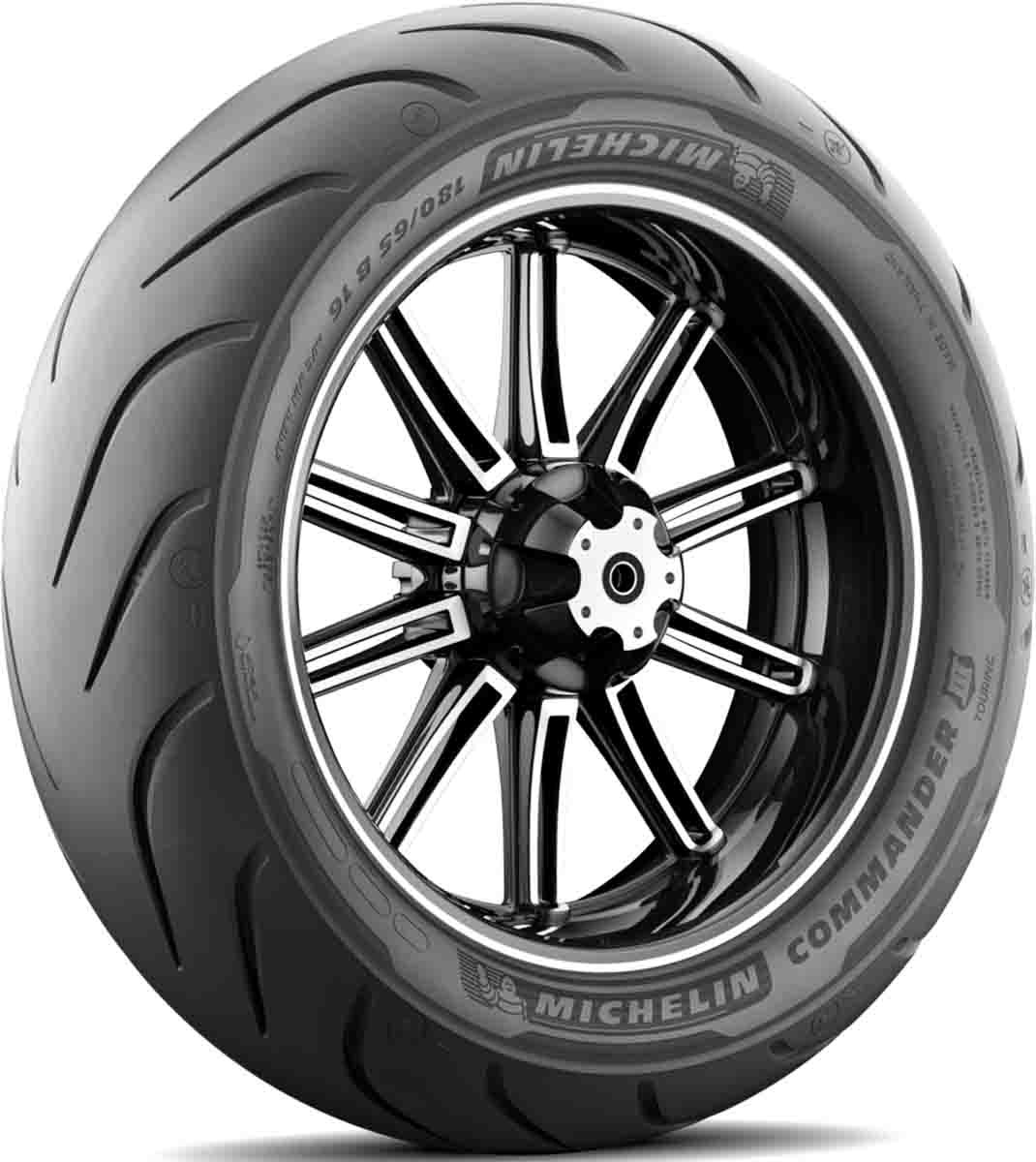 thumbnail interactive-video image 1 of Michelin Commander 3 Touring Tire Set – Front 130/60-19 & Rear 180/65-16 For Harley Street Glide 1 of 3