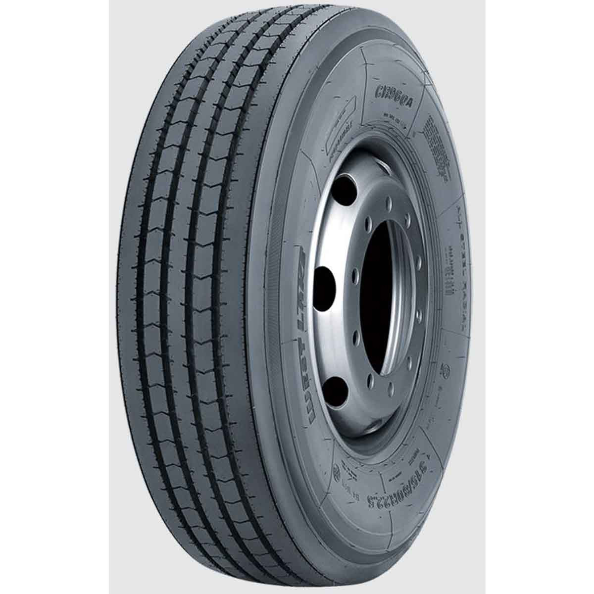 Green Max GDR202 Commercial Tire, 225/70R19.5 Load G 14 Ply, All Season, Enhanced Control, Damage Resistance